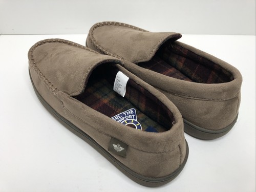 Men's Slippers Medium Size 7-8 Beige Dockers - Picture 8 of 12