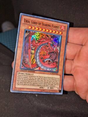 Yu-Gi-Oh Uria Lord Of Searing Flames LC02 Limite Edition Ultra