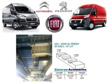 91L Fresh Water Tank Kit Ducato Boxer Relay L4 Underslung Campervan GREY Filler