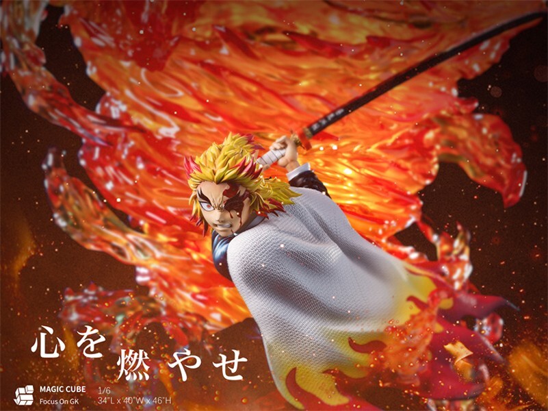 Magic Cube Studio Demon Slayer Rengoku Kyoujurou Resin Model