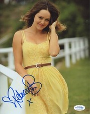Rebecca Breeds Clarice Autographed Signed 8x10 Photo ACOA 
