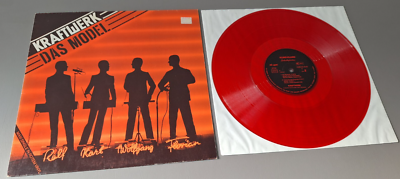 KRAFTWERK orig. red transparent Vinyl 12