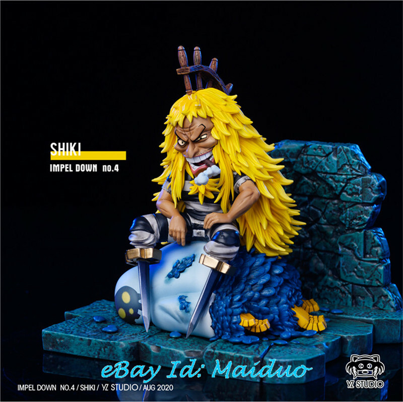YZ Studio Impel Down Shiki Statue Resin One Piece Model | eBay