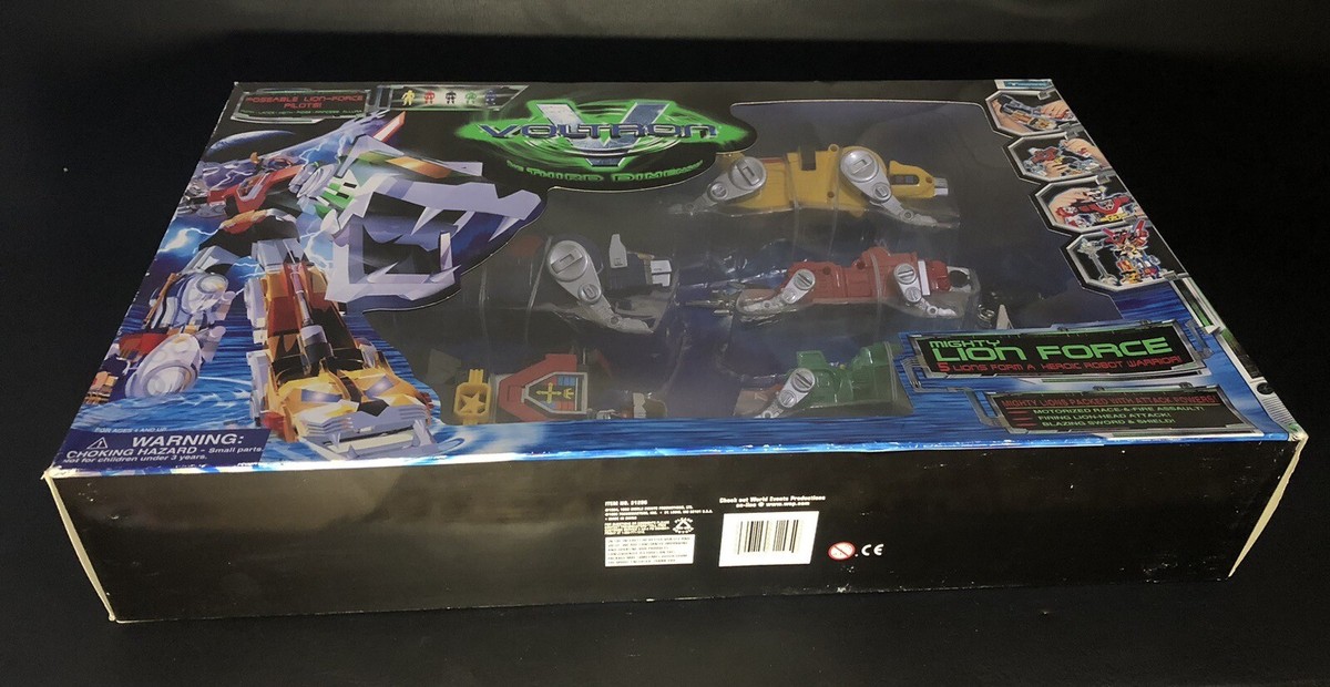 Voltron The Third Dimension - Mighty Lion Force by Trendmasters
