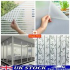 2--5M roll Window Film Door Bathroom Privacy Sticker PVC Frosted Room Bath Decor