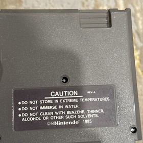 Nintendo NES Kung Fu loose cart /tested authentic 3 screw version gUC