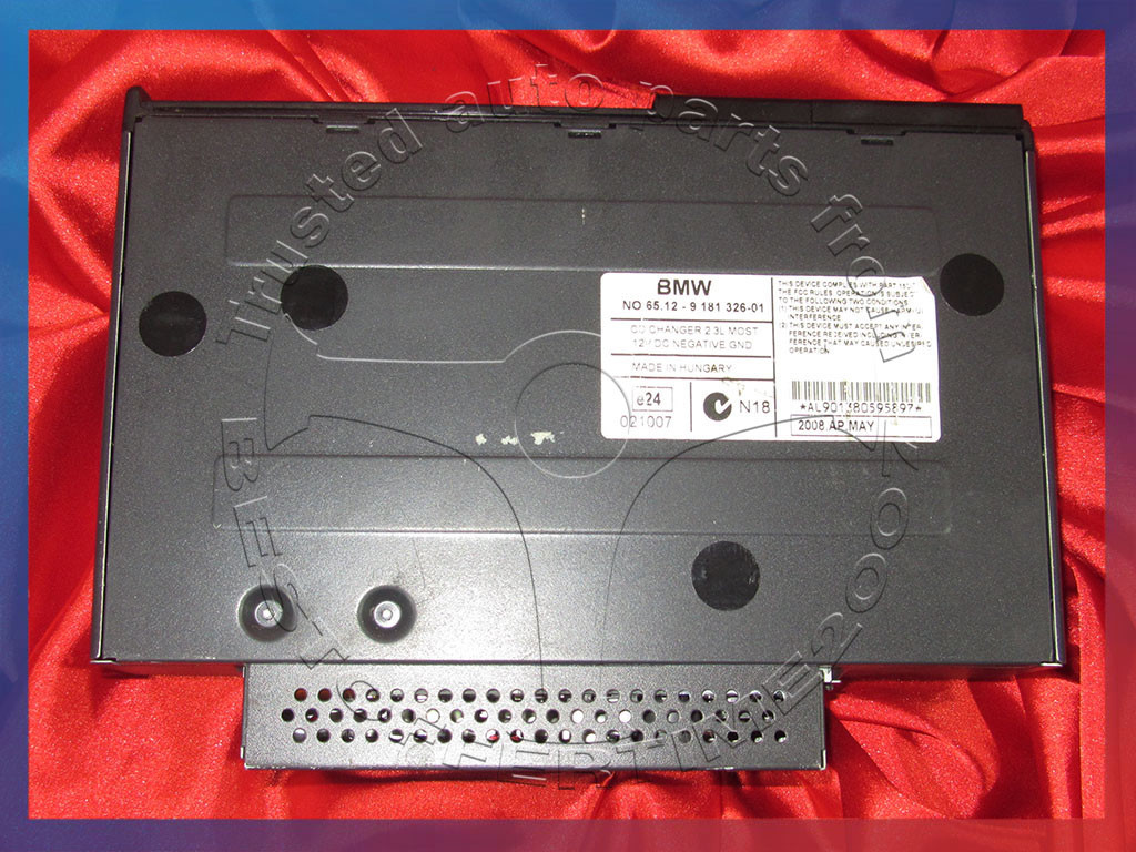 BMW E81 E87 E90 E91 1 3'ies CD CHANGER COMPLETE WITH MAGAZINE 6 DISC BOX 9181326 eBay