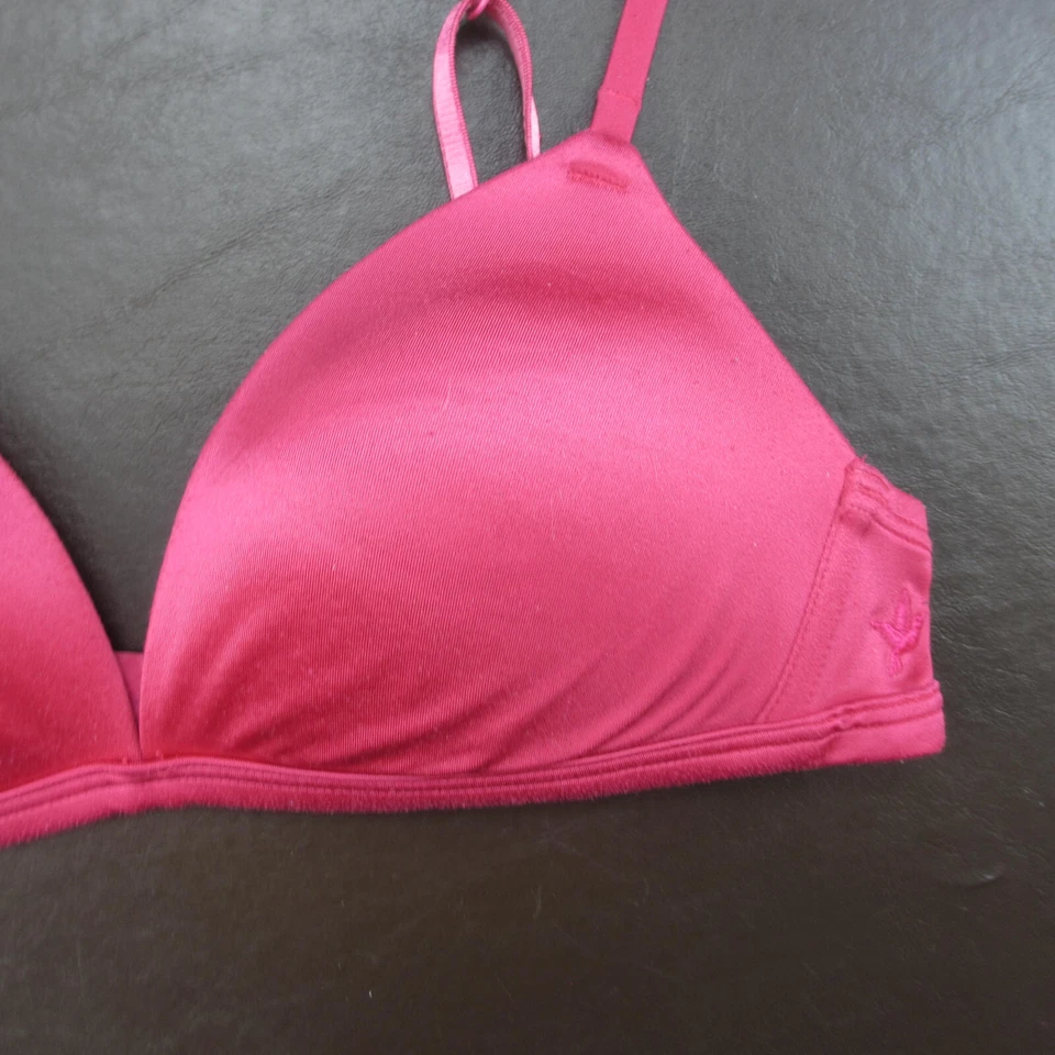Aerie Bra Size 34A Pink Padded Wireless Adjustable Clasp Back - Image 4 of 4