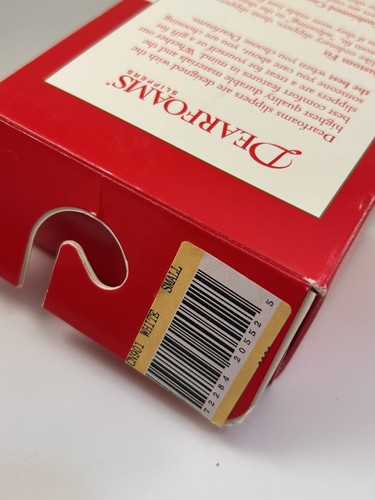 Zapatillas Bailarina DEARFOAMS De Colección Años 90 Blanco Satinado Lazo Talla S 5-6 EE. UU. - Imagen 3 de 7