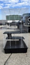 RABBIT CHINCHILLA FERRET GUINEA PIG GERBIL HAMSTER RAT ANIMAL CAGE 3 LEVEL WHEEL
