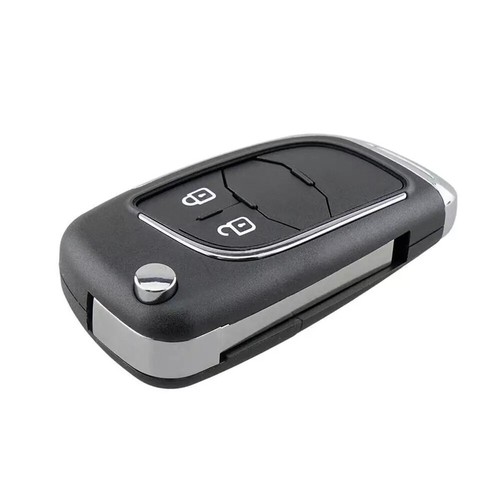 Flip Car Key Fob Case 2 Button Replacement For Opel Astra J Corsa E Zafira C - Picture 8 of 11