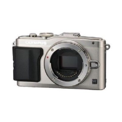USED Olympus E-PL6 16MP Body Silver Excellent FREE SHIPPING