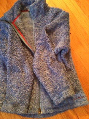 llBean culy fleece jacket With Embossed Ll Bean