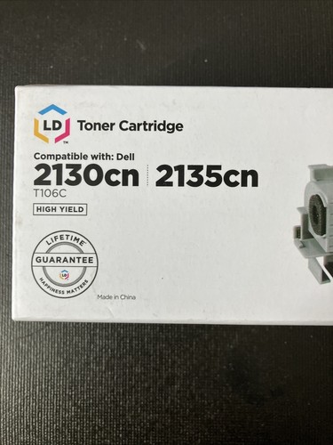 LD Toner Cartridge Compatible with Dell 2130cn/2135cn (Black) New - Bild 3 von 6