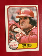 Pete Rose Topps & inserts MLB " YOU PICK" Cincinnati Reds Philadelphia Phillies