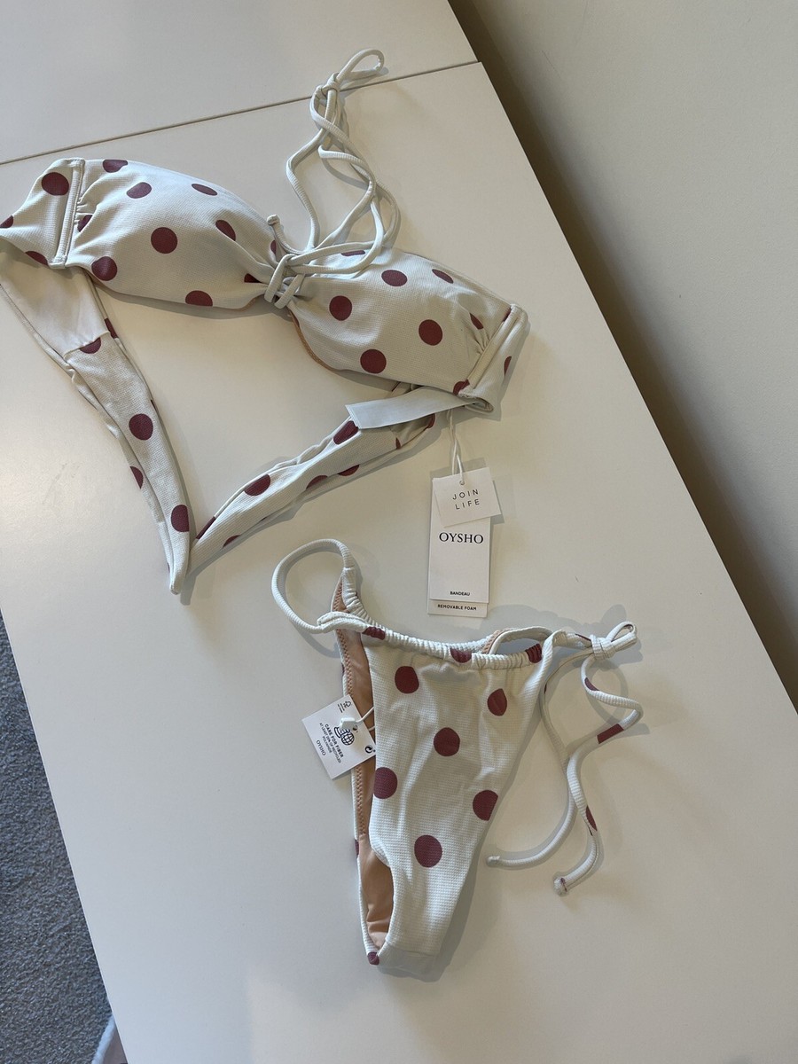 WOMAN's Brand Oysho Brazilian bikini New Size M (SET)