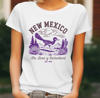 New Mexico T-Shirt Men's &Ladies American State Holiday Vacation Trip USA
