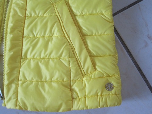 wie neu Marc O`Polo Weste NO DOWN gelb Zitonengelb Gr. S - Bild 2 von 4