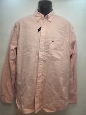 Crown &Ivy Classic Fit Men XL Button down Collar Long Sleeve Classic Fit