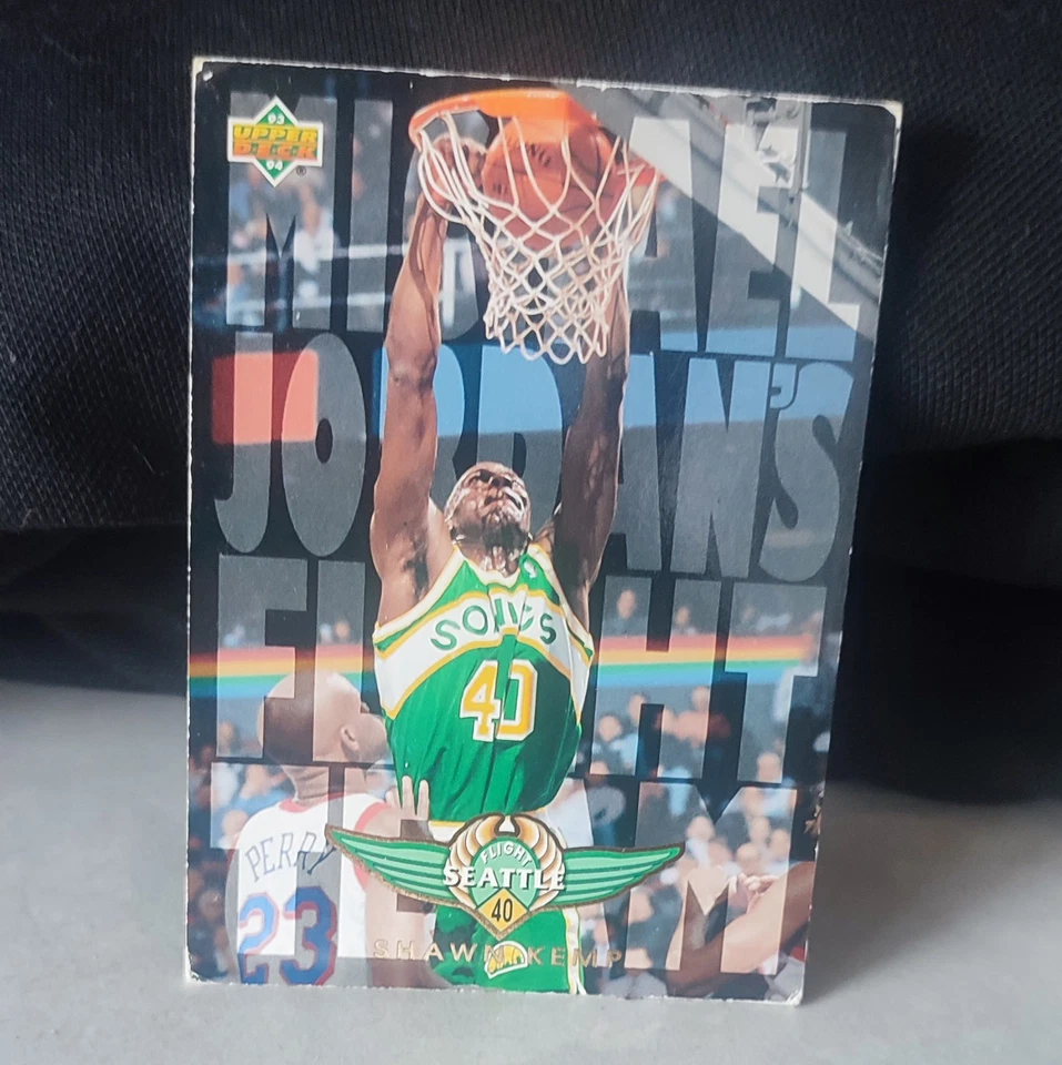 carte basket Ball NBA UPPER DECK SHAWN KEMP N 186 - Photo 2/2