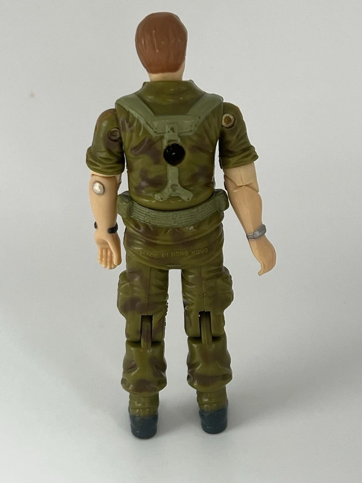 1985 GI Joe Footloose 100% completo com armas originais, capacete, mochila - Imagem 4 de 4
