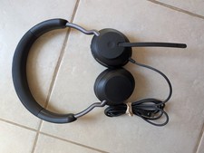Jabra Evolve2 40 Stereo Wired On-Ear Headset USB-C USB Type-C Noise Isolating