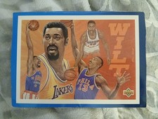 1992-93 Upper Deck Basketball 5x7 Box Topper Wilt Chamberlain