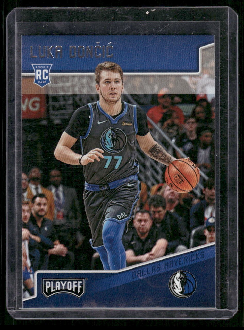 2018-19 Panini Chronicles Playoff Luka Dončić #183 RC Rookie Lakers Mavs Doncic
