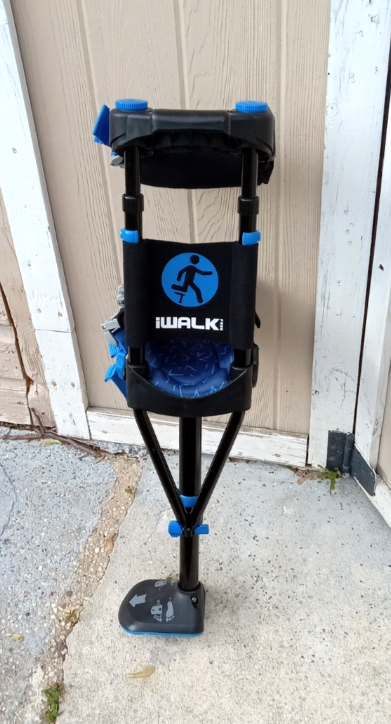 衛生医療用品・救急用品 iWALK Free 3.0 iWALK 3.0 Hands-Free Crutch Adjustable Height Knee Pad Lightweight