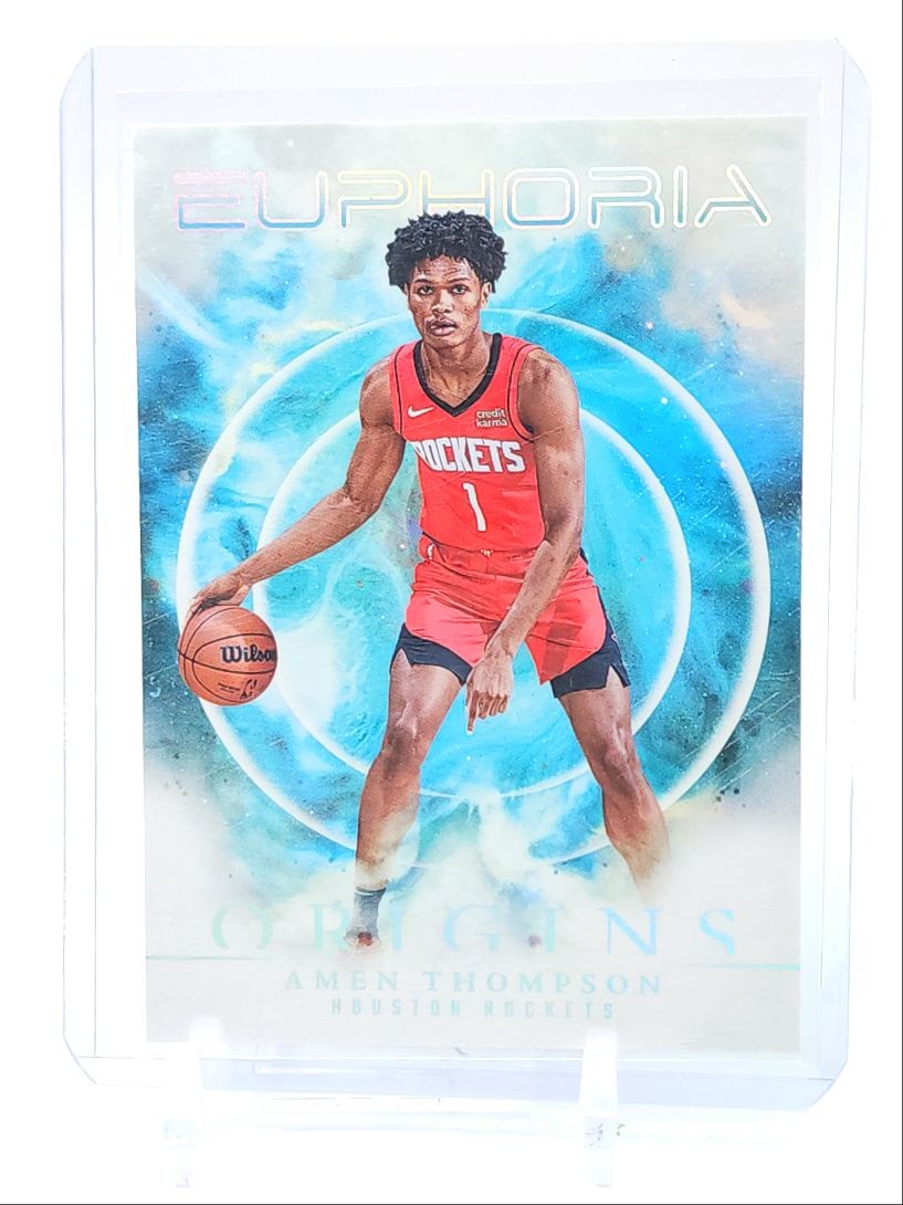 AMEN THOMPSON 2023-24 ORIGINS EUPHORIA BASKETBALL ROCKETS Q1556
