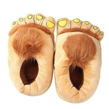 Men s Big Feet Furry for Adventure Slippers Comfortable Novelty Warm Win