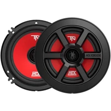 MTX Audio TERMINATOR6 Terminator Series 6.5", 2-Way, 45W RMS 4-Ohm Speaker Pair