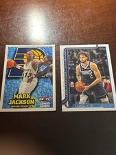 Mark Jackson League Leaders + Dereck Lively II Mavericks Basketball Card Lot (2)