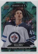 2022 Upper Deck Allure Rookies Green Rainbow Die-Cut 99/99 Declan Chisholm 0i6