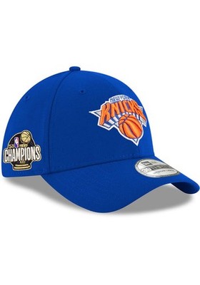 New York Knicks Mens Blue 2026 NBA Finals Champ SidePatch 39THIRTY Flex Hat L/XL