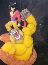 Goku gigante SSJ4 ALTO 1 PIEDE + OOZARU! Statua Scimmia Pazza - RARA Figura Dragon Ball Z