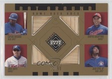 2002 Upper Deck Diamond Connection Bat Around Gold 11/50 Jose Vidro Cruz Jr 0j4n