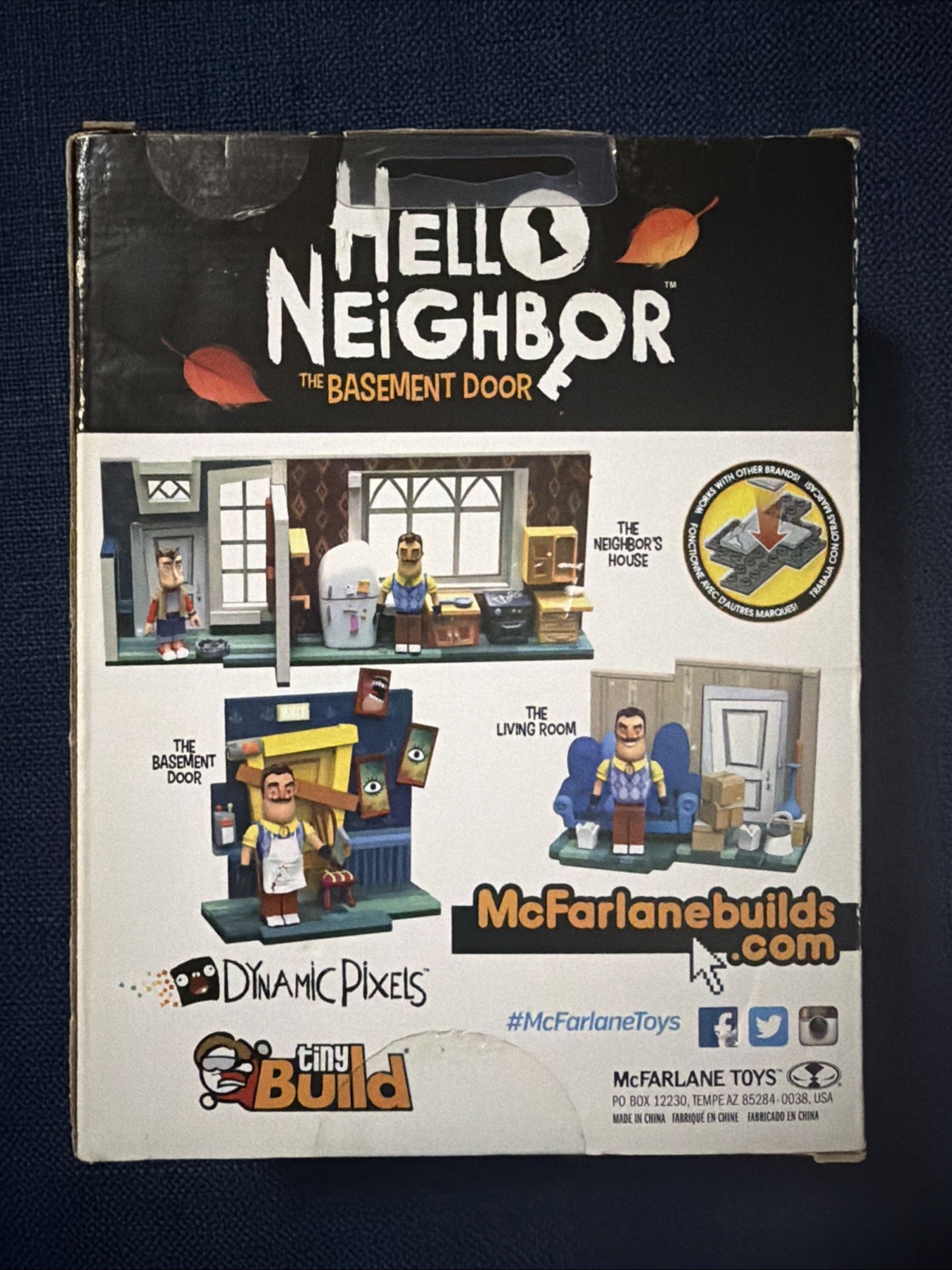 McFarlane Toys Hello Neighbor Basement Door Construction Set image 2