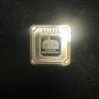 Geiger Edelmetalle 1 oz .999 Fine Silver Square Bar Schloss Guldengossa RAW