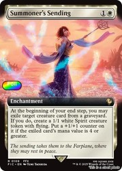 Summoner's Sending (Extended Art) #109 - Commander: Final Fantasy - Rare Foil
