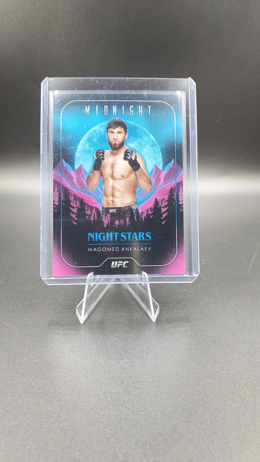 Magomed Ankalaev 2024 Topps Midnight UFC - Night Stars #NS-7