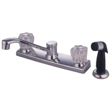 Kingston Brass KB122 1.8 GPM Standard Kitchen Faucet - - Chrome