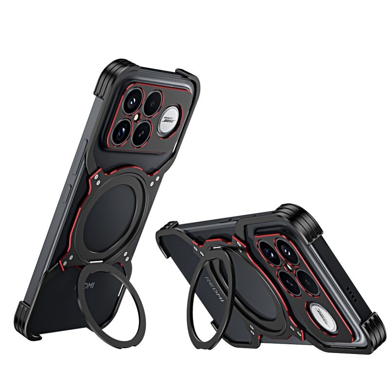For Xiaomi Redmi K90 Pro Max Magnetic Aluminum Metal Bumper Case