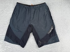 Endura Cycling Shorts Adult Medium Black Gray Trunk Style MTB Mountain Bike