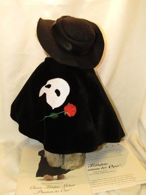Stieff　限定テディベア　ファントムオブオペラ　オペラ座の怪人 Steiff Bear Phantom Of The Opera 2007 Limited Edition | eBay