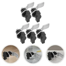 5 Pcs Adjustable Cam Locks T Handle Cam Latch Lock for Tool Box Cabinet Drawers