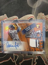 2025 Topps Pristine - Popular Demand Autograph Relics Aaron Judge #PPDAR-AJ...