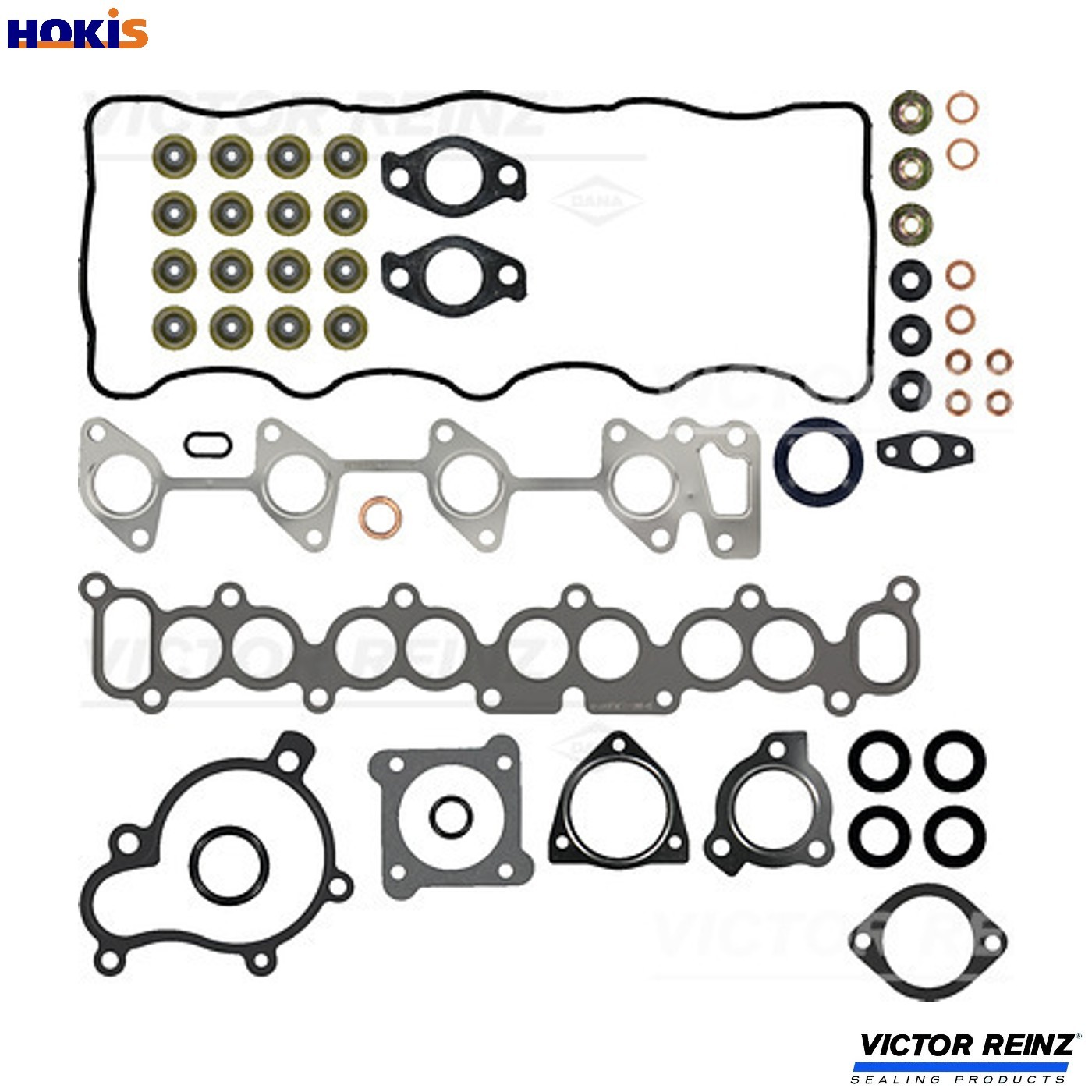 GASKET KIT CYLINDER HEAD 02-10004-02 FOR D4EB 2.2L 4cyl