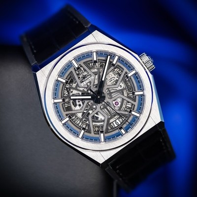 マーティン Zenith Defy Classic 95.9000.670/78.R584 41mm Titanium Skeleton