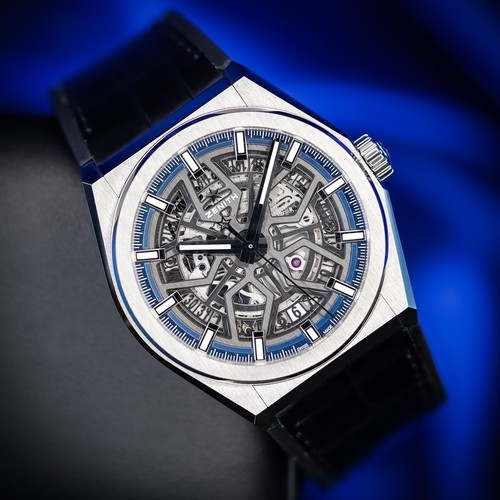 Zenith Defy Classic 95.9000.670/78.R584 41mm Titanium Skeleton Dial FULL SET